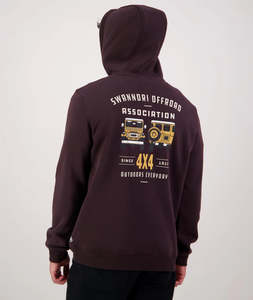 Swanndri 4X4 Association Mens Hoodie Espresso