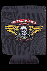 Lunchboxes Bottles: Powell Peralta Winged Ripper Black Coolie