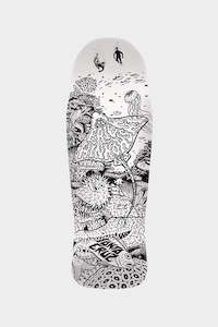Skate Decks: Santa Cruz Winkowski Aquatic My Colourway Shaped 10.34X30.54In”