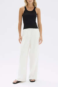 Assembly Drew Rib Tank Black