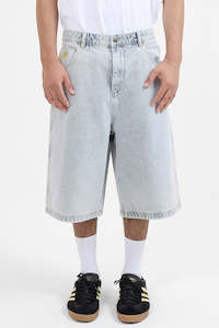 Worship Eternal Dozer Jeanshort Arctic Blue