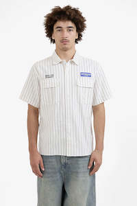 Size M: Worship Screwed Short Sleeve Shirt Bone