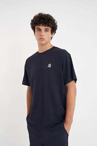 Size M: Huffer Sup Tee 190/19th Hole Navy