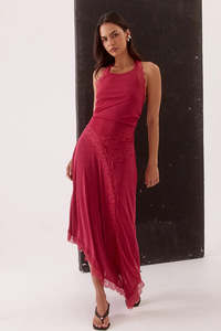 Essentials Womens: Sovere Loni Dress Berry