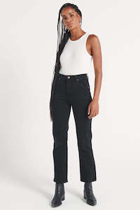 Size 9: Rollas Original Straight Comfort Jet Black