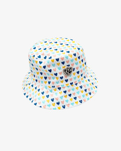 The Girl Club Lucky Hearts Reversible Bucket Hat