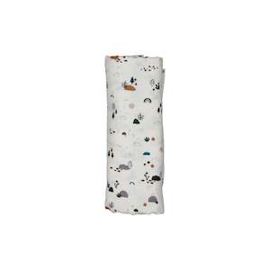 Baby Gifts: Burrow and Be Garden Treasures muslin wrap