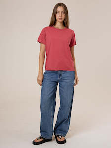 Womens Tops 1: Thrills Minimal Thrills Relaxed Tee Redwood