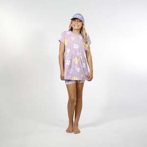 Girls Skirts Shorts: Hello Stranger Bike Tights - Purple