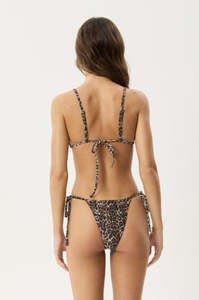Afends Womens: Afends Leopard - Bikini Bottom - Leopard