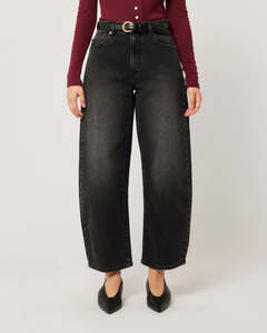 Rollas Gigi Barrel Jean 80s Black