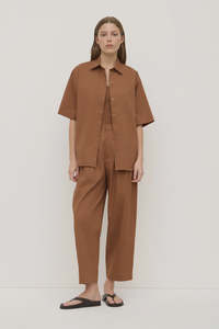 Assembly Label Joni Short Sleeve Shirt Earth