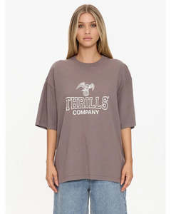 Thrills Break Point Oversized Tee Shroom