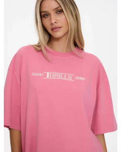 Thrills Speed Kills Oversized Tee Gum