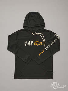 Size 2: Just Another Fisherman Mini UPF40 Hood Black