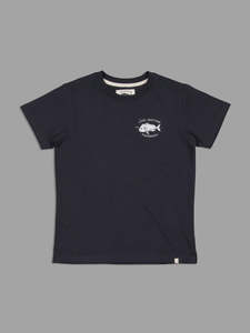 Just Another Fisherman Mini Snapper Tee Black