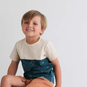 Burrow and Be Palm Block T-shirt