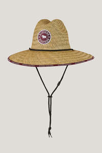 Ringers Western Paddy Straw Hat - Burgundy