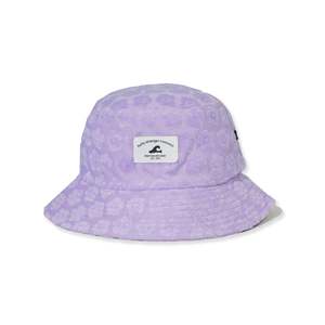 Size M L: Hello Stranger Bucket Hat - Purple
