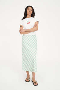Size 16: Huffer Celine Lila Midi Skirt