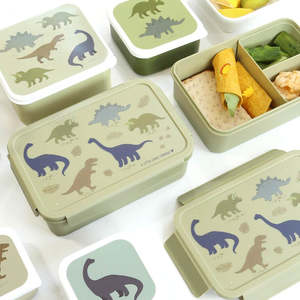 Youth Bags: Kin and Co Dinosaurs Bento Lunch Box