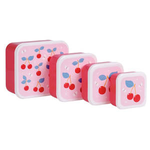 Youth Bags: Kin and Co Cherries Lunch & Snack Box Set