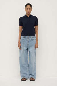 Assembly Sloane Cotton Cashmere True Navy