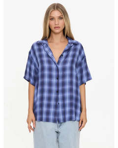 Womens L S Shirts 1: Thrills High Speed Check Shirt
