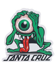 Gifts: Santa Cruz Eyegore Strip Matte Sticker