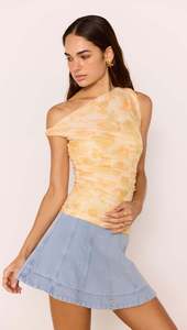Size Xs: Mink Pink Clair Mesh Top
