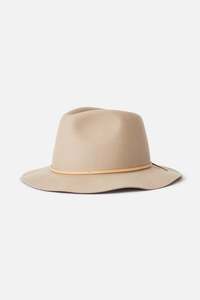 Brixton Wesley Fedora Light Tan