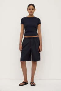 Assembly Linley Rib Tee True Navy