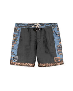 Size 2: Critical Slide Kids Coggs Mixed Tape Trunk Vintage Black