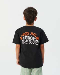 Critical Slide Kids Very Nice Tee Vintage Black
