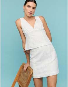 Size Xs: Staple the Label Arcadia Top White