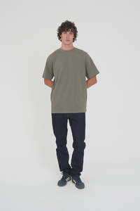 Size Xl: Huffer Mens Waffle Sup Tee Khaki