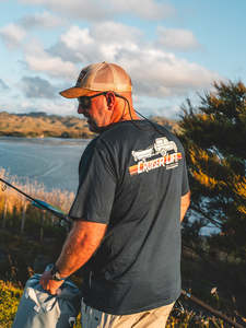 Just Another Fisherman Cruiser Life Sea Tee - Navy