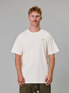 Just Another Fisherman Fly Sea Tee - Antique White