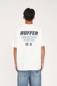 Huffer Block Tee 220/Kick Ons Chalk