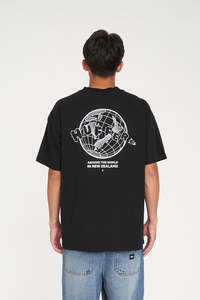 Size Xxl: Huffer Block Tee 220/Flight Plan Black