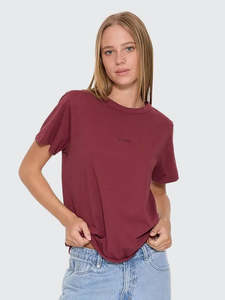 Thrills Minimal Thrills Relaxed Tee New Maroon