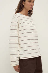 Assembly Scout Long Sleeve Tee Cream/Mulberry