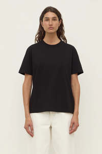 Assembly Womens Organic Base Tee Black