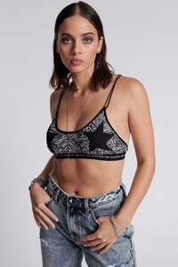 One Teaspoon Interference Lola Bralette Interference