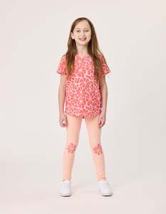 Girls Tees Tanks: Kissed by Radicool Groovy Floral Tee