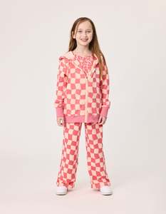 Kissed by Radicool Chequerboard Wide Leg Pant