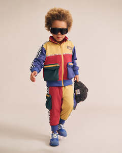 Size 2: Huxbaby Retro Motosport Windbreaker