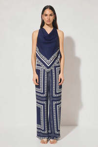 Mon Renn Serafina Top Navy Cream