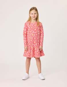 Size 6: Kissed by Radicool Groovy Floral Frill Dress