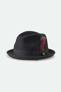 Brixton Gain Fedora Black